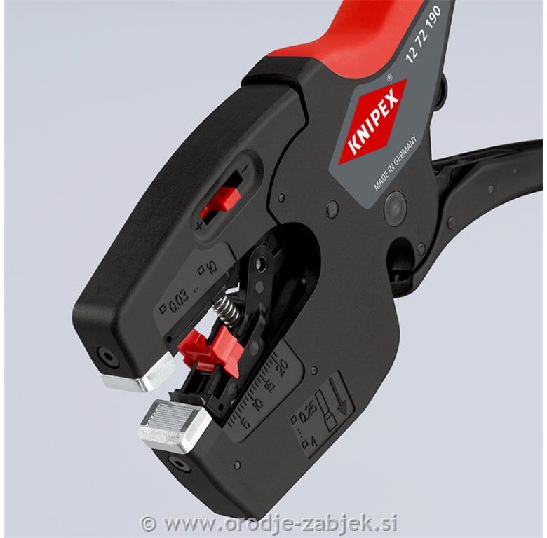 Avtomatske klešče za snemanje izolacije NexStrip KNIPEX