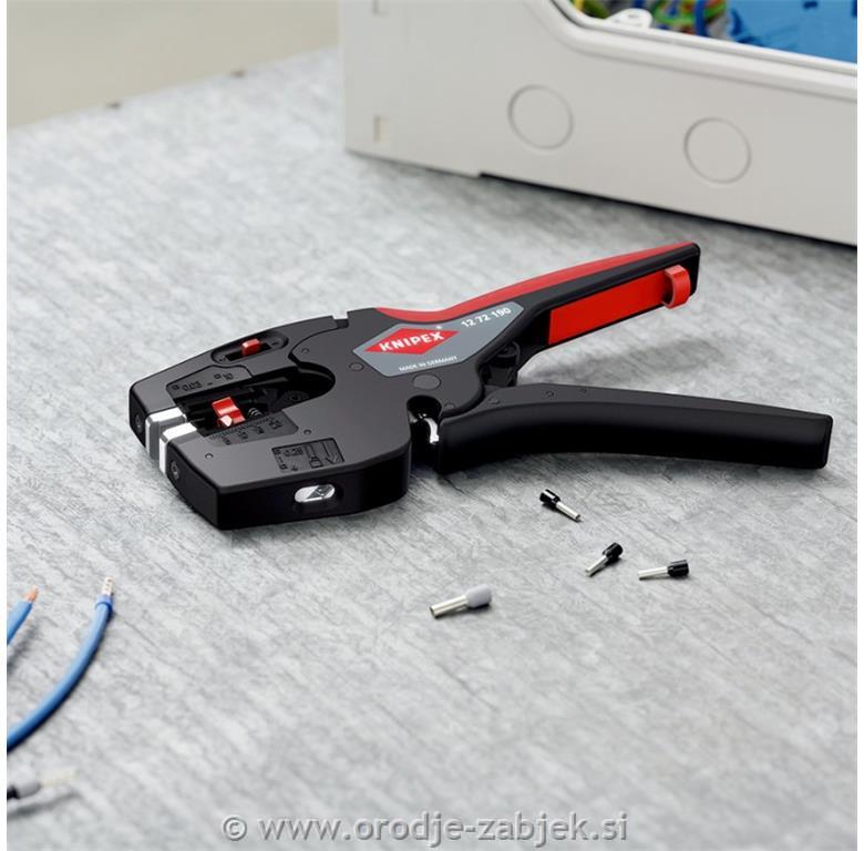 Avtomatske klešče za snemanje izolacije NexStrip KNIPEX