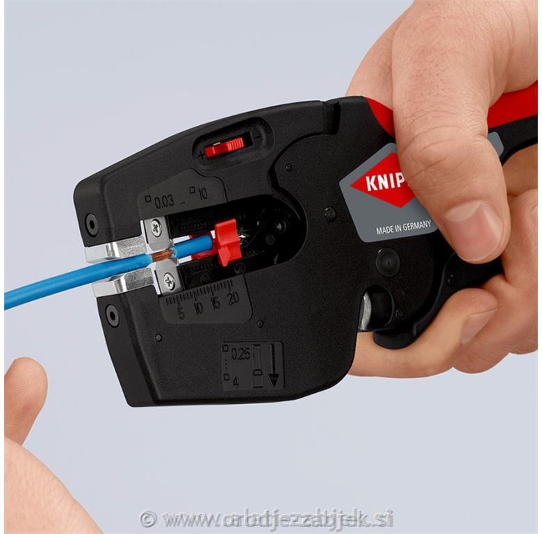 Avtomatske klešče za snemanje izolacije NexStrip KNIPEX
