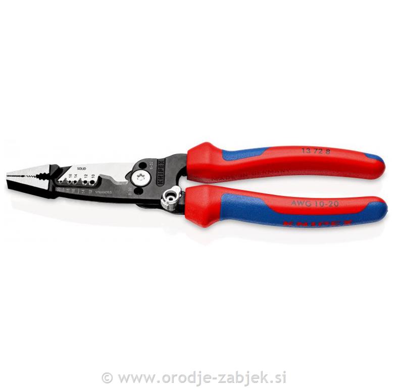 Klešče za električno napeljavo 13 72 8 KNIPEX