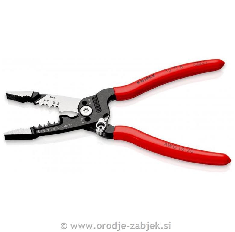 Klešče za električno napeljavo 13 72 8 KNIPEX