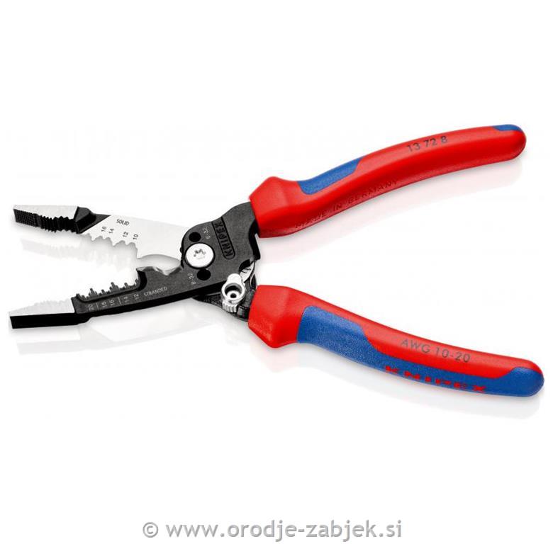 Klešče za električno napeljavo 13 72 8 KNIPEX