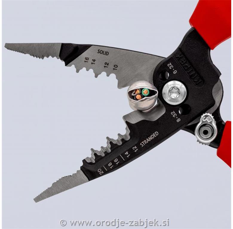 Klešče za električno napeljavo 13 72 8 KNIPEX