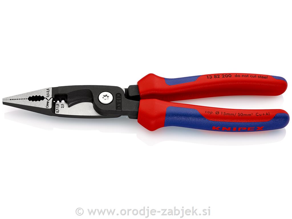 Klešče za električno napeljavo 13 82 200 KNIPEX