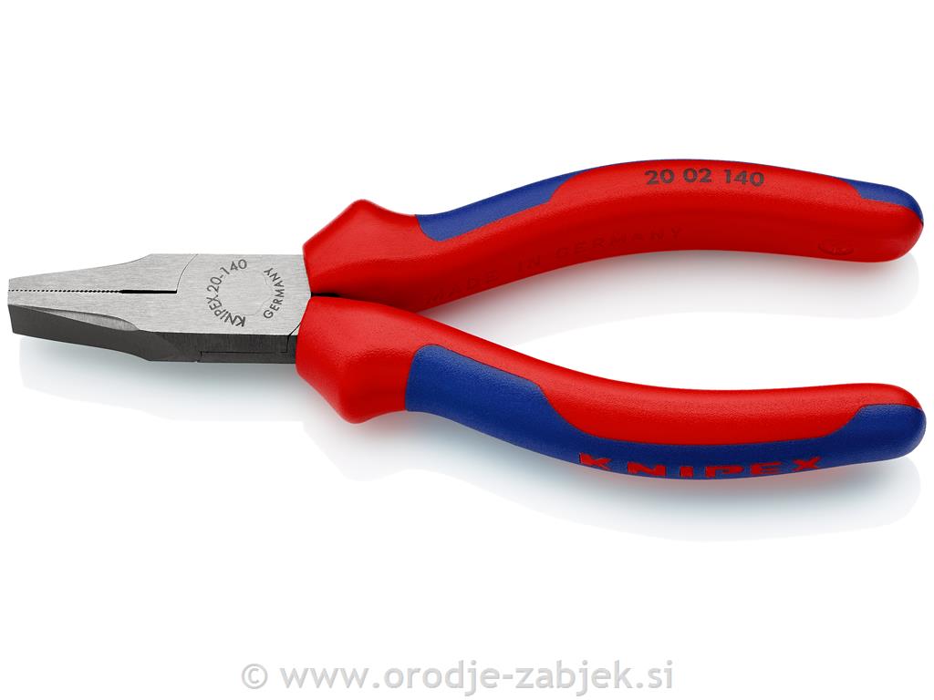 Ploščate klešče 20 02 140 KNIPEX