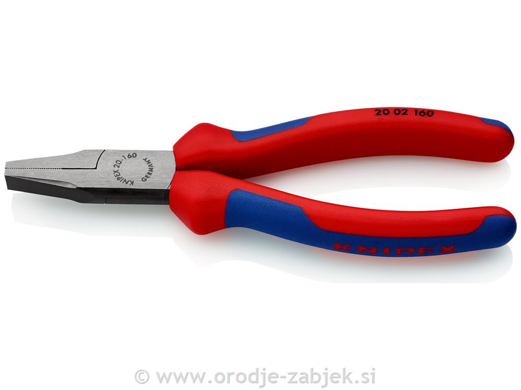 Ploščate klešče 20 02 160 KNIPEX