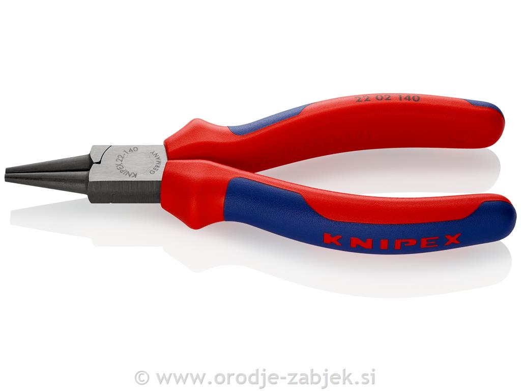 Klešče z zaokroženo konico KNIPEX