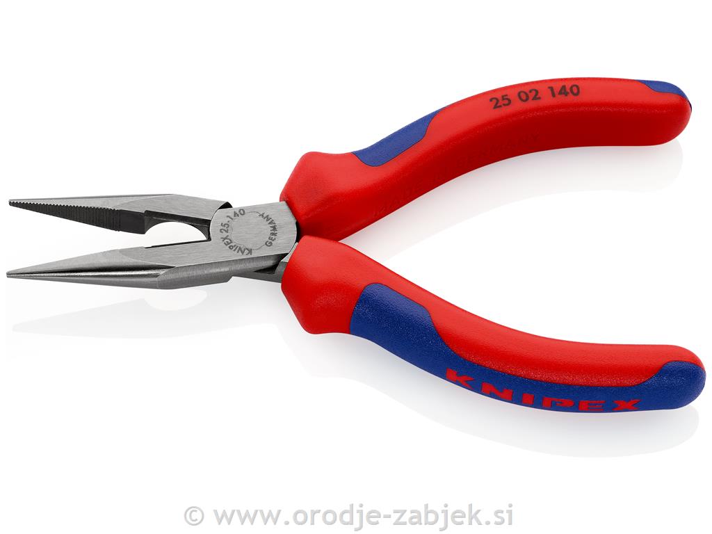 Polokrogle klešče za elektroniko KNIPEX