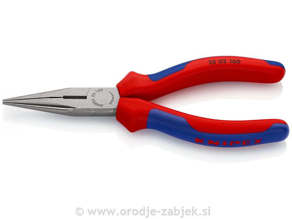 Polokrogle klešče za elektroniko KNIPEX