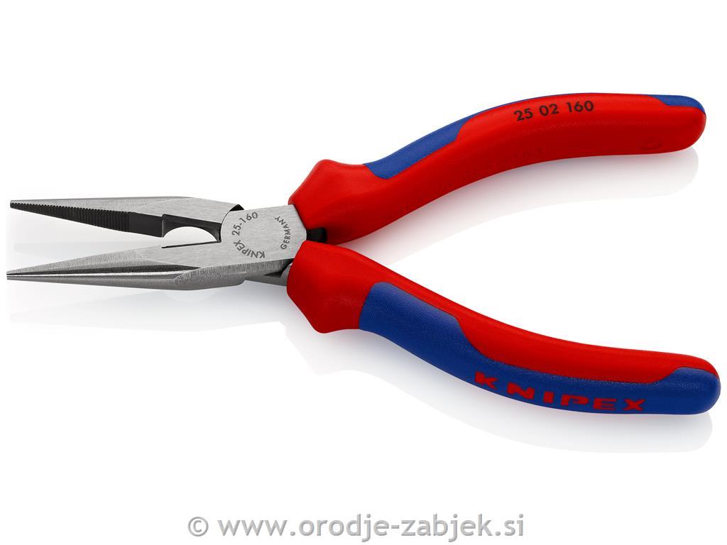 Polokrogle klešče za elektroniko KNIPEX