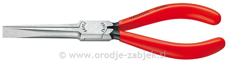 Klešče s ploščato čeljustjo 29 11 160 KNIPEX