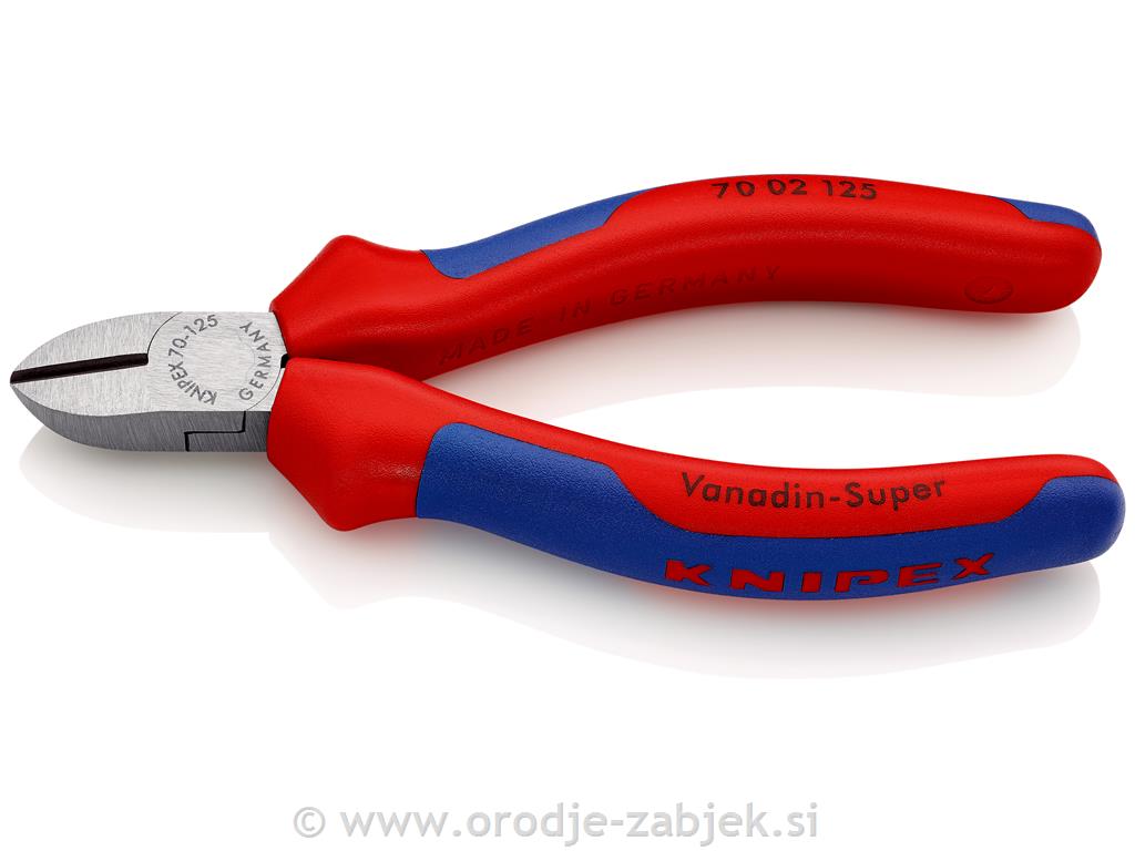 Kromirane stranske ščipalne klešče KNIPEX