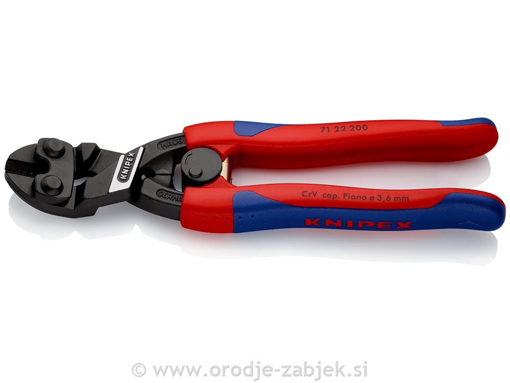 Kompaktne ščipalne klešče za betonsko železo CoBolt® 71 22 200 KNIPEX