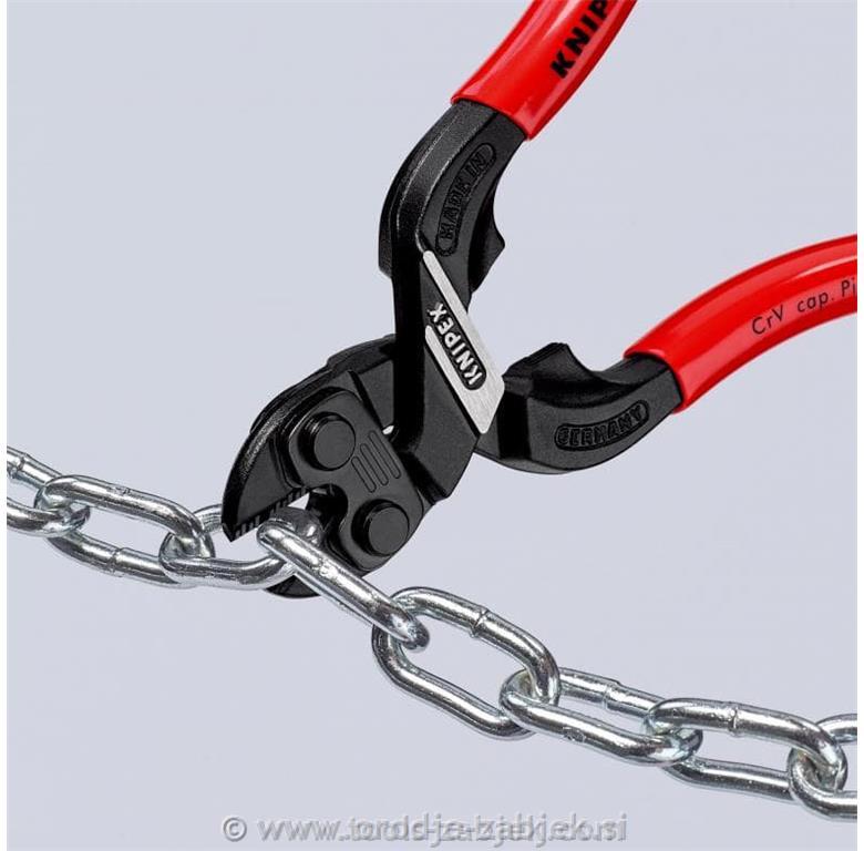 CoBolt® S Kompaktne ščipalke vijakov z vdolbino v rezalnem robu 71 31 160 KNIPEX