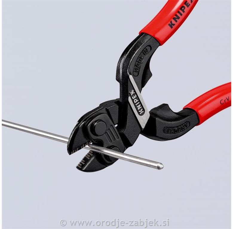CoBolt® S Kompaktne ščipalke vijakov z vdolbino v rezalnem robu 71 31 160 KNIPEX