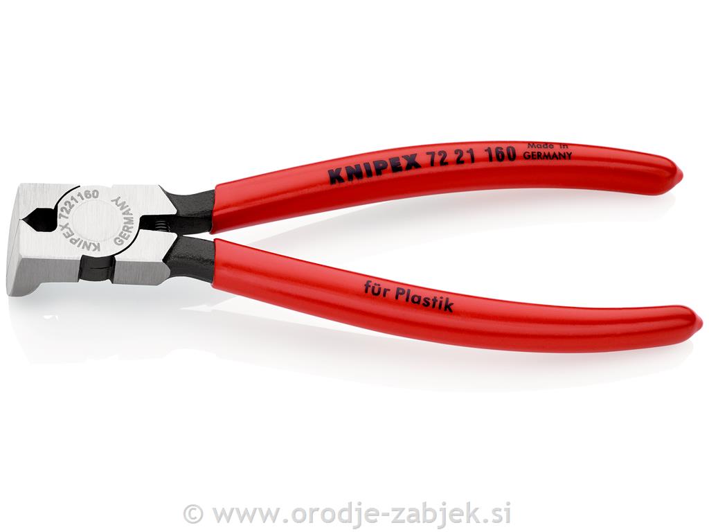 ŠČIPALKE PRAVOKOTNE 160MM 72 21 160 KNIPEX