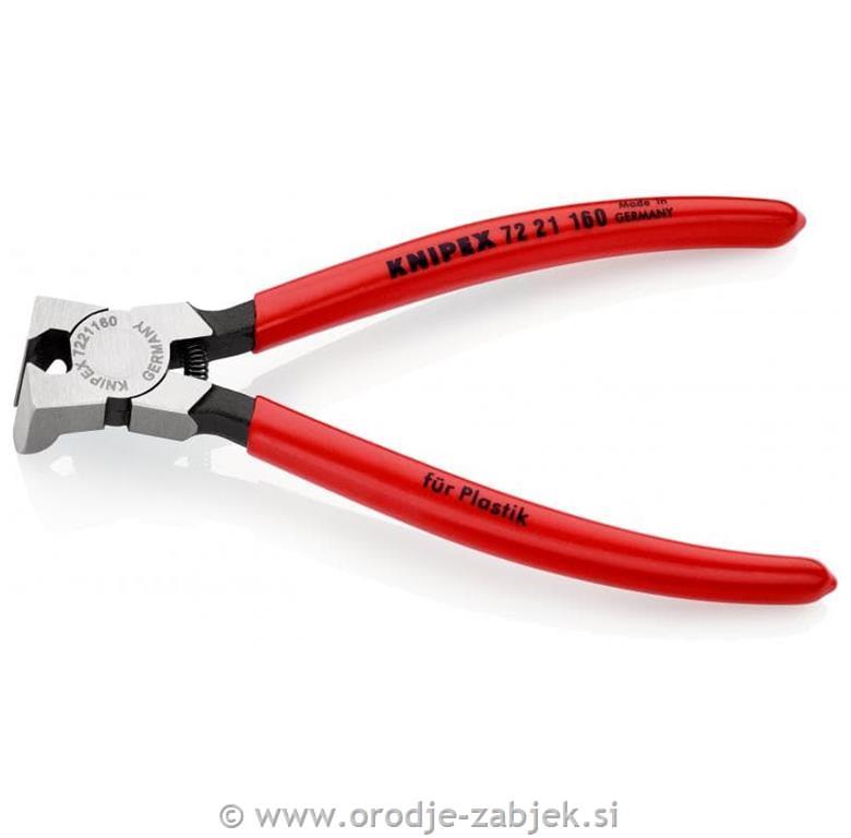 ŠČIPALKE PRAVOKOTNE 160MM 72 21 160 KNIPEX