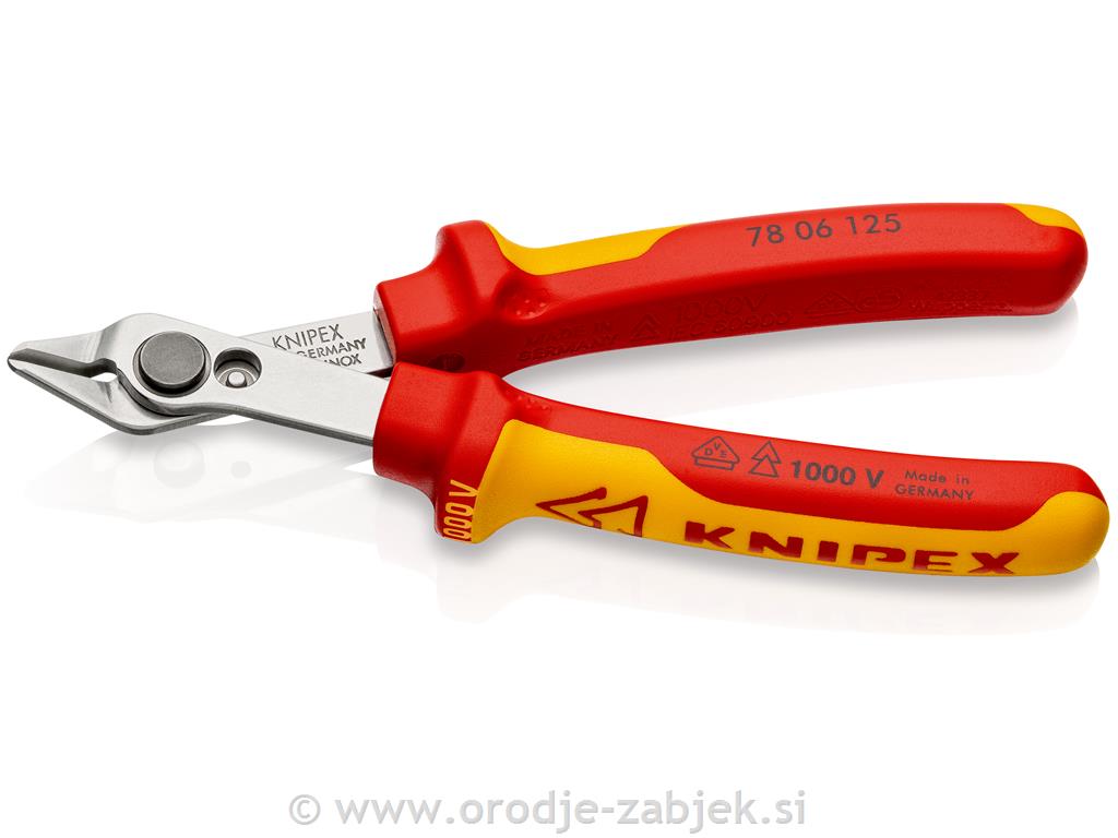 Ščipalke Super Knips® VDE 78 06 125 KNIPEX