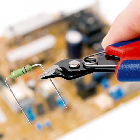 Stranske ščipalne klešče za elektroniko Super Knips® 78 61 125 KNIPEX