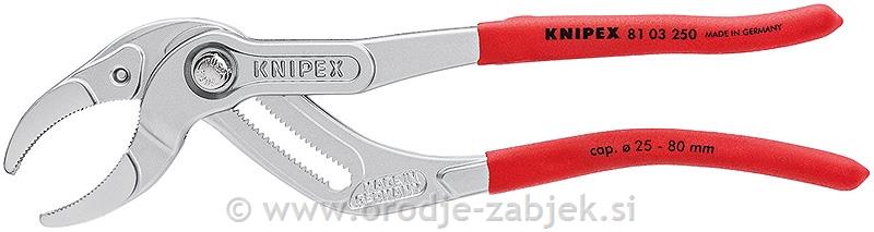 Klešče za sifone in konektorje 81 03 250 KNIPEX