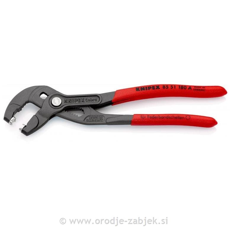 Klešče za vzmetne objemke 85 51 180 A KNIPEX