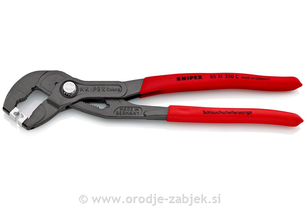 Klešče za vzmetne objemke 85 51 250 C KNIPEX