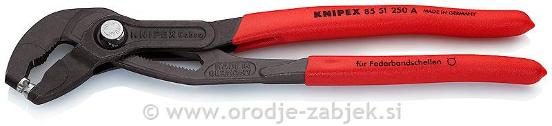 Klešče za vzmetne objemke KNIPEX