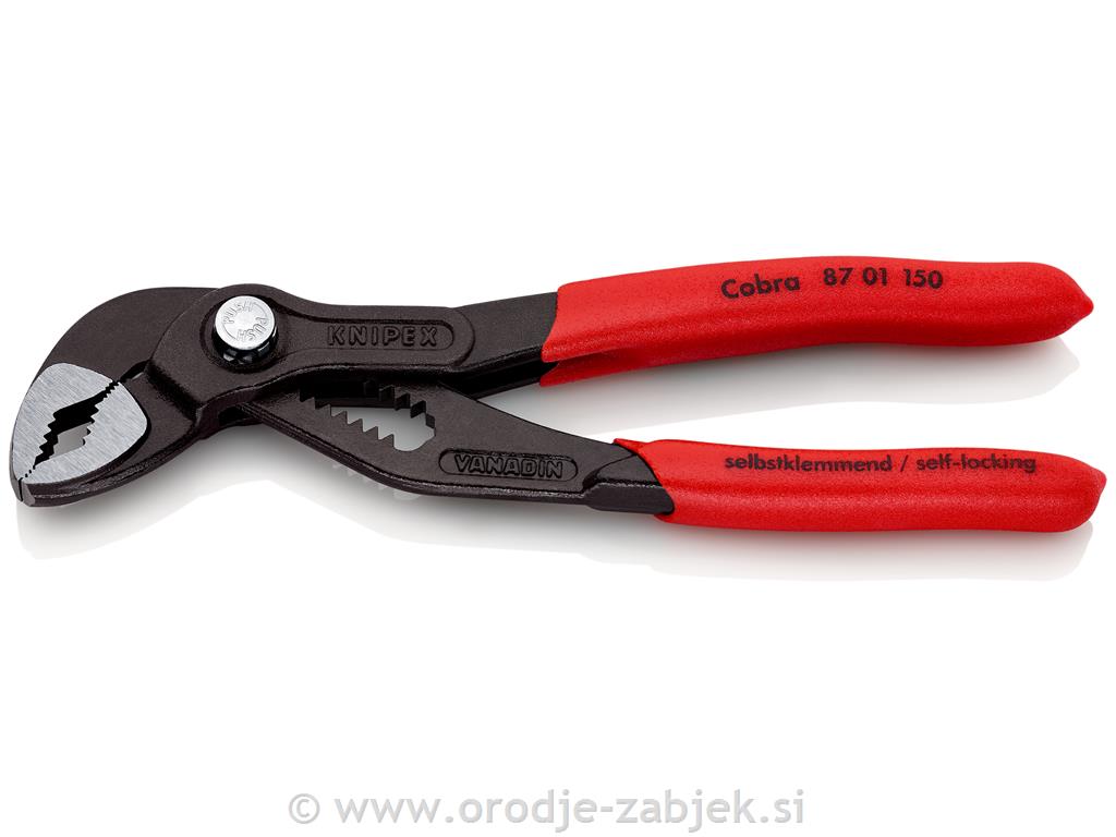 Vodovodne klešče COBRA 87 01 150 KNIPEX