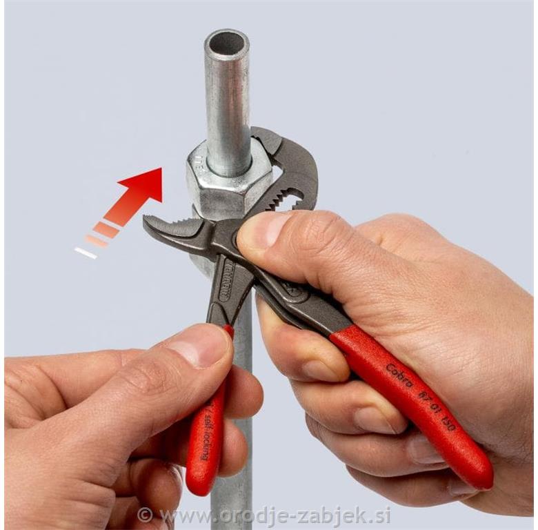 Vodovodne klešče COBRA 87 01 150 KNIPEX