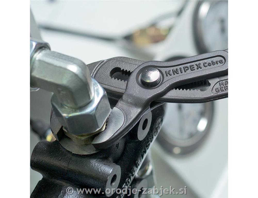 Vodovodne klešče COBRA 87 01 300 KNIPEX