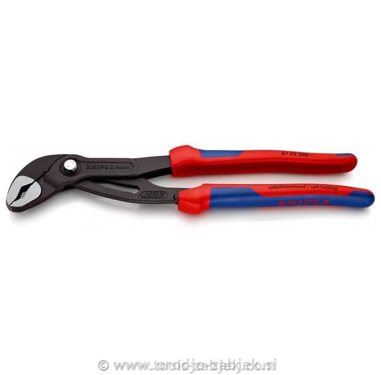 Vodovodne klešče z kompozitnim ročajem Knipex KNIPEX