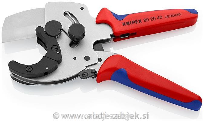 Rezalnik za kompozitne in plastične cevi 90 25 40 KNIPEX