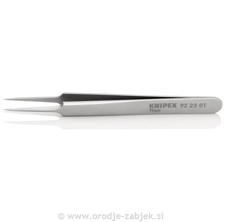 Precizna pinceta iz titana 92 23 01 KNIPEX
