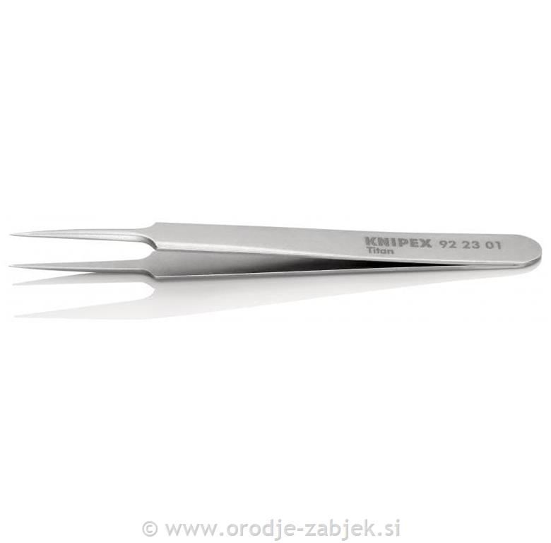 Precizna pinceta iz titana 92 23 01 KNIPEX