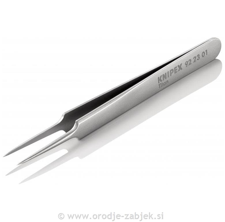 Precizna pinceta iz titana 92 23 01 KNIPEX