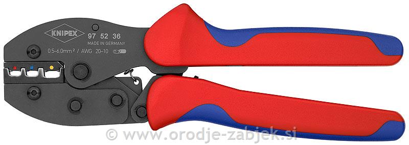 Klešče za stiskanje PreciForce 97 52 36 KNIPEX