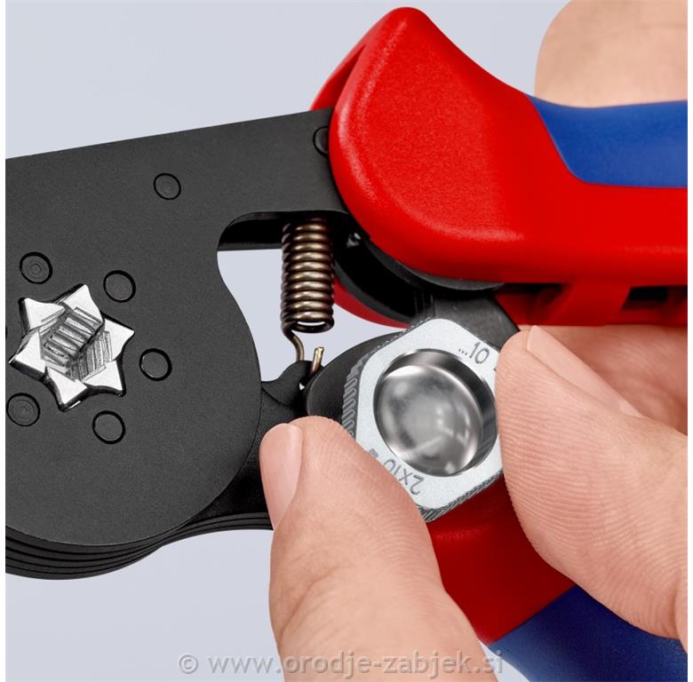 Klešče za kabelske končnike 97 53 14 KNIPEX