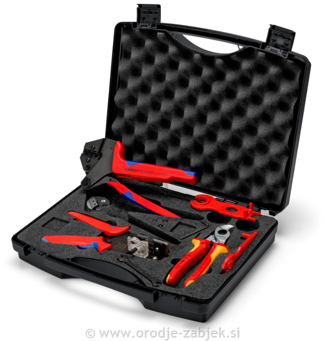 Set klešč za solarne kable MC4 97 91 04 V02 KNIPEX