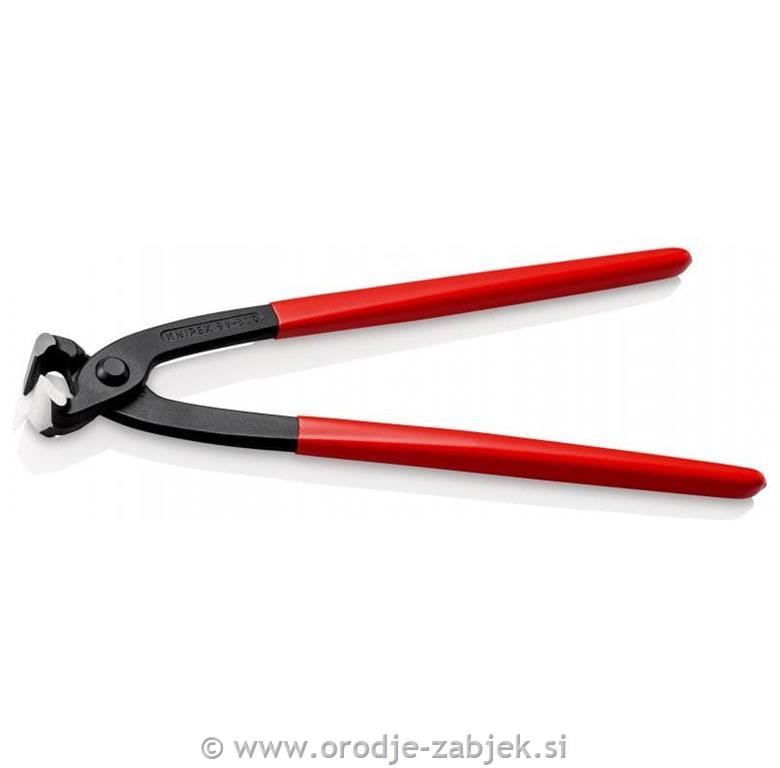 Klešče za armaturo plastificiran ročaj KNIPEX