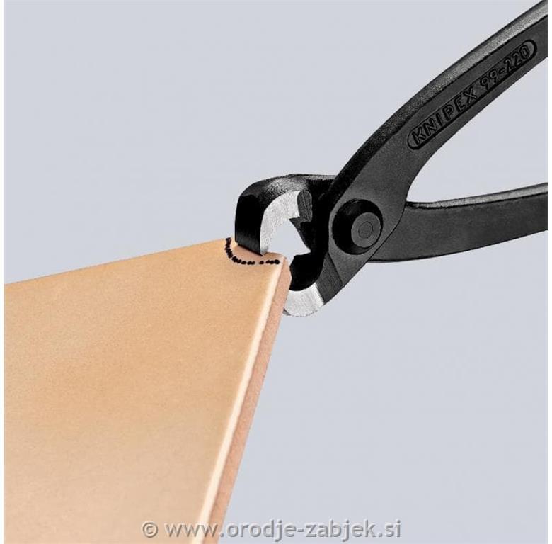 Klešče za armaturo plastificiran ročaj KNIPEX