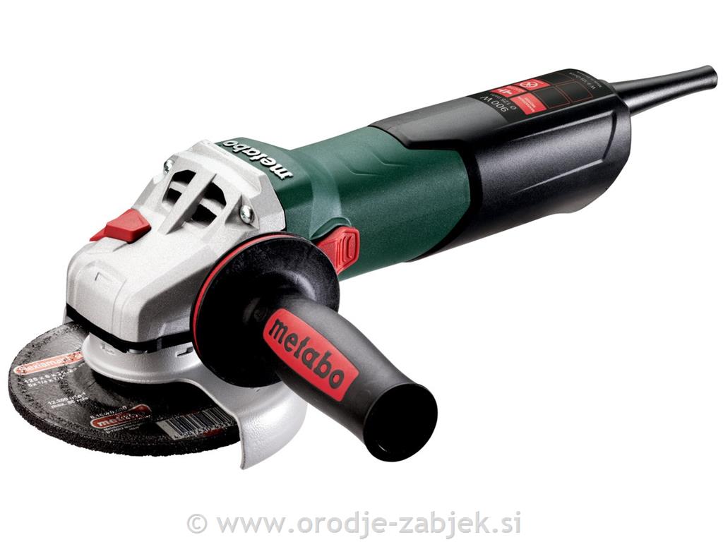 Kotni brusilnik W 9-125 Quick 900W METABO