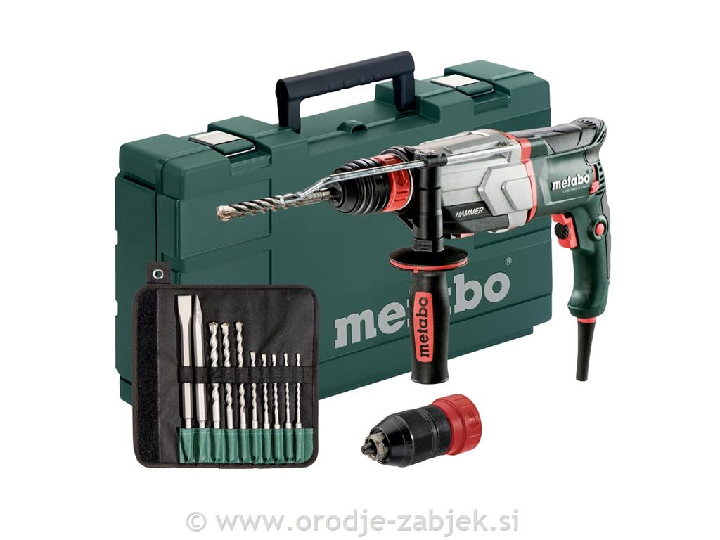 Večnamensko kladivo z 10-delnim setom SDS-PLUS svedrov UHE 2660-2 