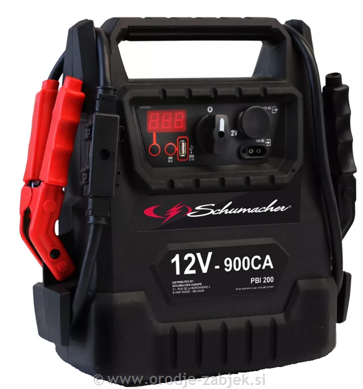 Zaganjalec motorja 900a 12v / 22ah SCHUMACHER