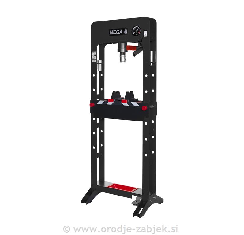Pnevmatsko hidravlična stiskalnica 30T- ročna/nožna MEGA