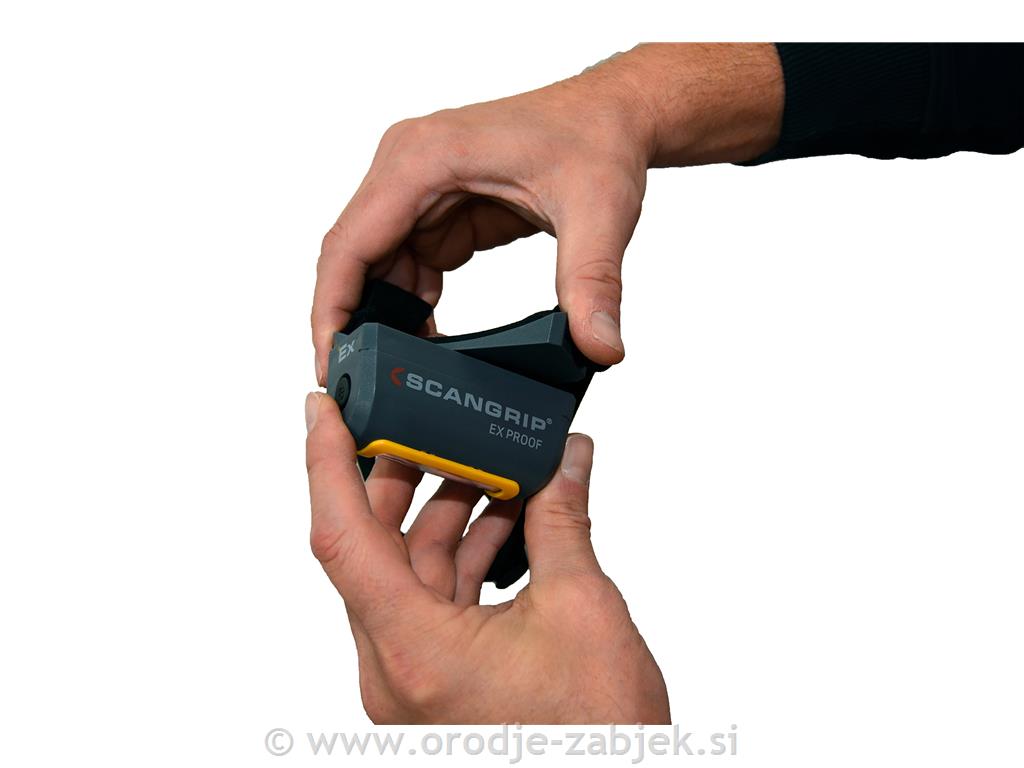 Naglavna večfunkcijska luč EX-VIEW s senzorsko funkcijo in vgrajenim magnetom SCANGRIP