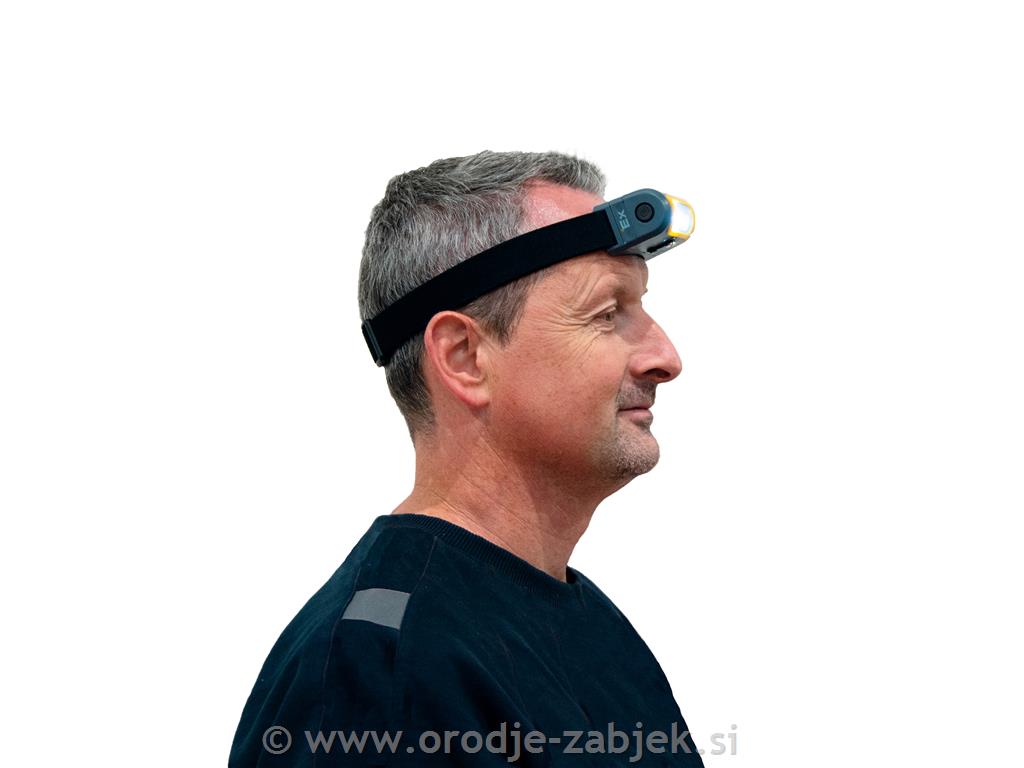 Naglavna večfunkcijska luč EX-VIEW s senzorsko funkcijo in vgrajenim magnetom SCANGRIP