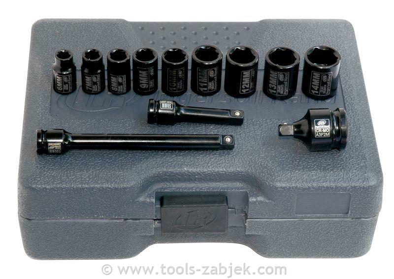 Set kovanih nasadnih ključev 1/4" 6-14mm INGERSOLL RAND