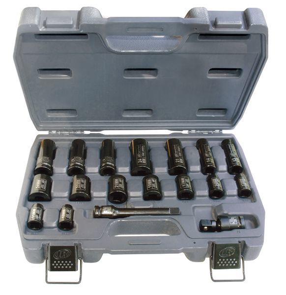 Set kovanih nasadnih ključev 1/2" 10-24mm INGERSOLL RAND