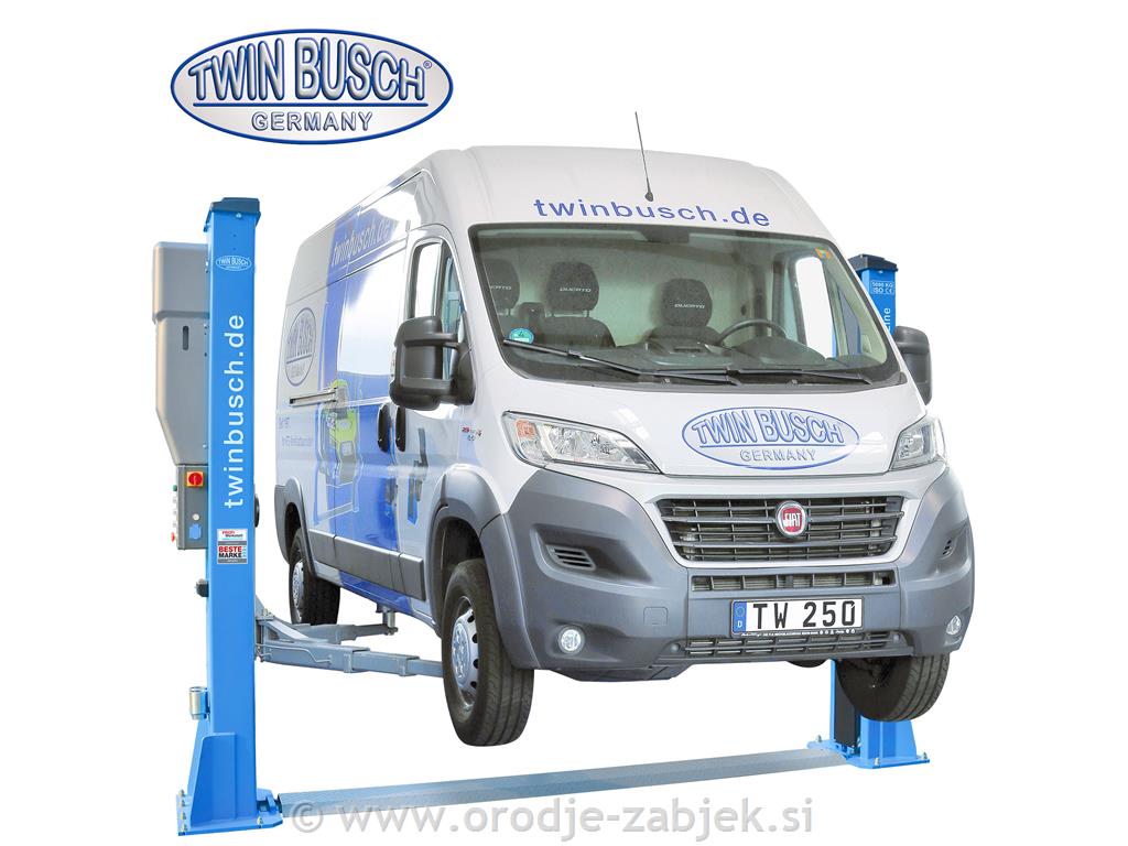 Elektro hidravlično dvosteberno dvigalo 5T TWIN BUSCH