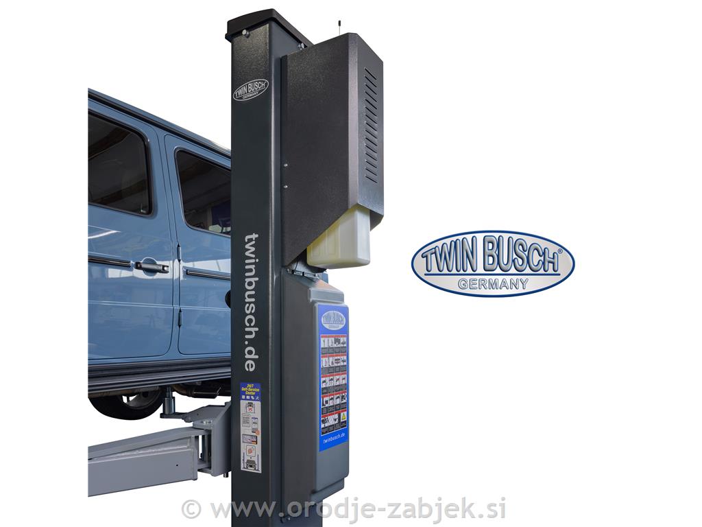 Elektro hidravlično dvosteberno dvigalo 5T TWIN BUSCH